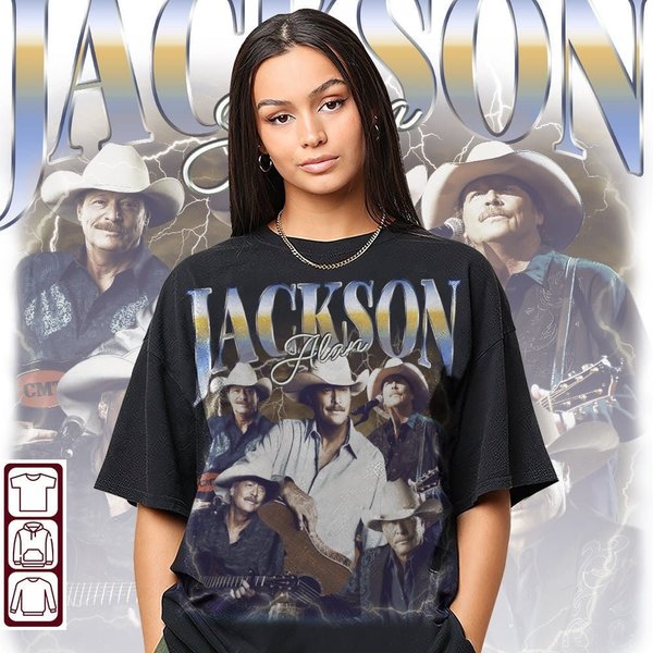 Vintage Alan Jackson Bootleg Tee-image