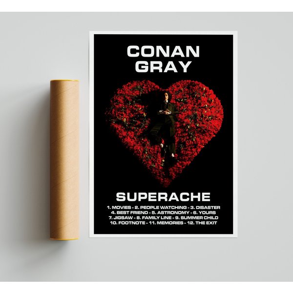 Conan Gray - Superache Album Poster-image