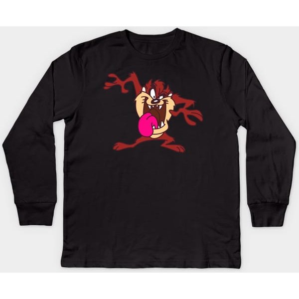 Tasmanian Devil - Cartoon - Kids Long Sleeve T-Shirt-image