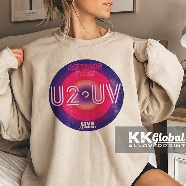 U2 Las Vegas Concert Uv Logo T-Shirt-image