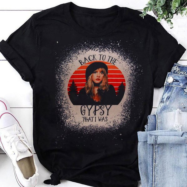 Back To The Gypsy That I Was Stevie Nicks T-Shirt, Stevie Nicks Gypsy Shirt-image