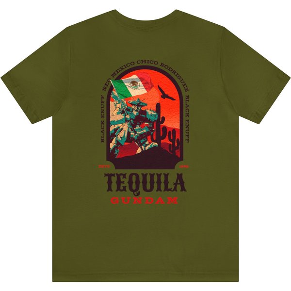 Tequila Gundam G Gundam Short Sleeve Tee Front Patch-image