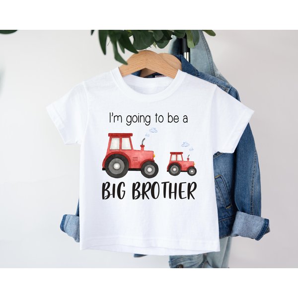 I'm Going To Be A Big Brother Shirt, Big Bro Announcement Shirt-image