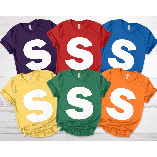 Skittles S T Shirt, Halloween Costume T Shirt-image
