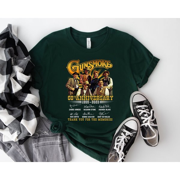 Gunsmoke Movie 68Th Anniversary Shirt-image