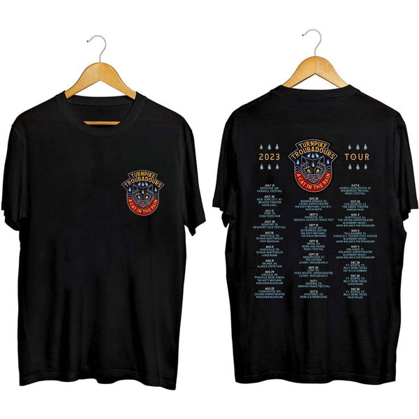 The Turnpike Troubadours 2023 Tour Shirt, Turnpike Troubadours Band Fan Shirt-image