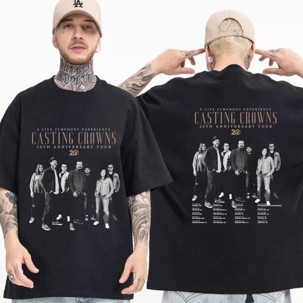 The Casting Crowns 20Th Anniversary Tour Shirt-image