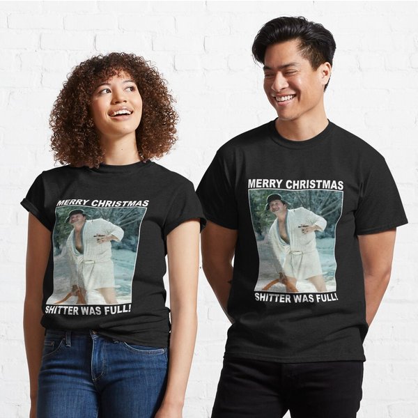 Cousin Eddie Merry Christmas Shitters Full National T-Shirt-image
