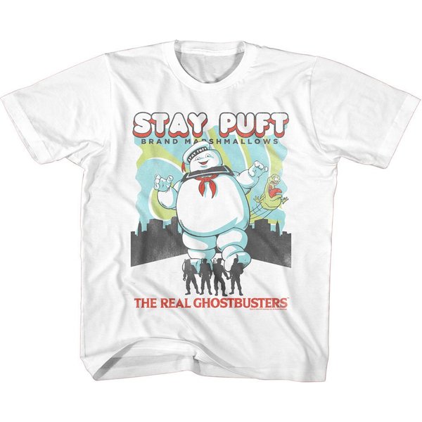 Kids Stay Puft The Real Ghostbusters Youth Toddler Tv Shirt-image