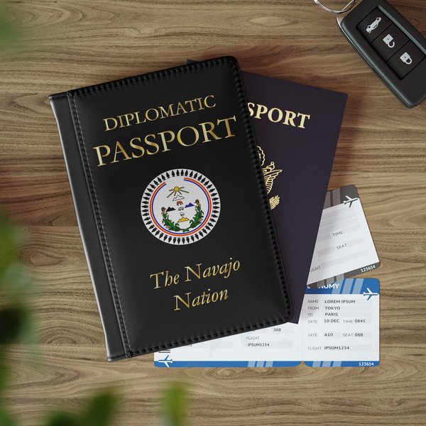 Navajo Nation Diplomatic Passport Cover-image