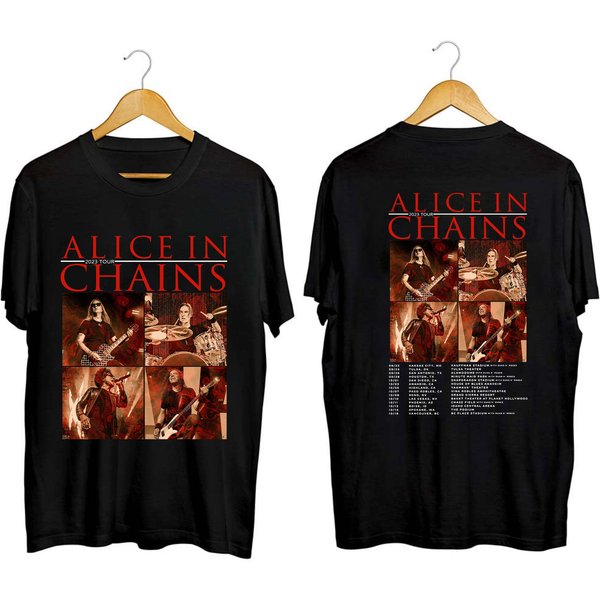 Alc Band 2023 Tour Shirt, Alike In Chains Band Fan Shirt,-image
