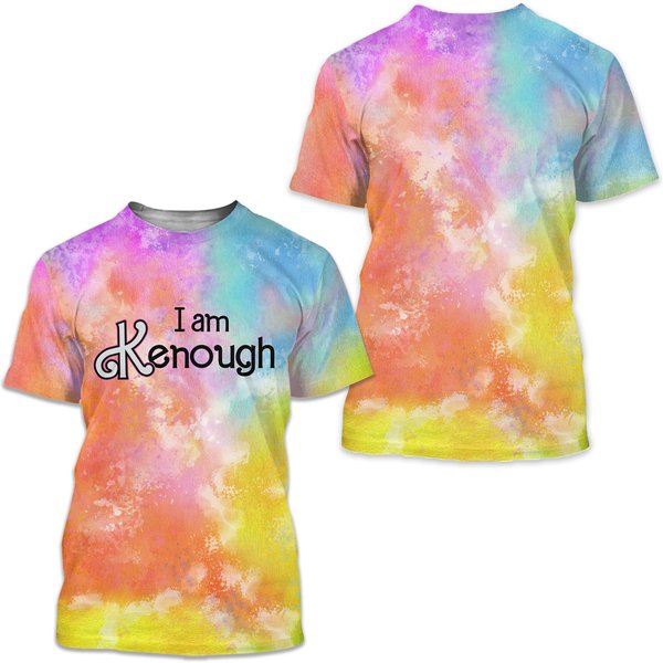 I Am Kenough T-Shirt Tie-Dye-image