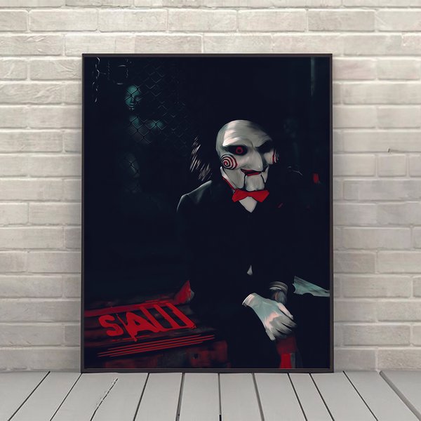 Saw Movie Poster Premium Matte Vertical Poster-image