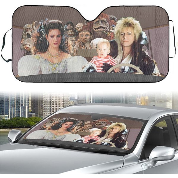 Labyrinth Sun Shade Auto Car Sunshade-image