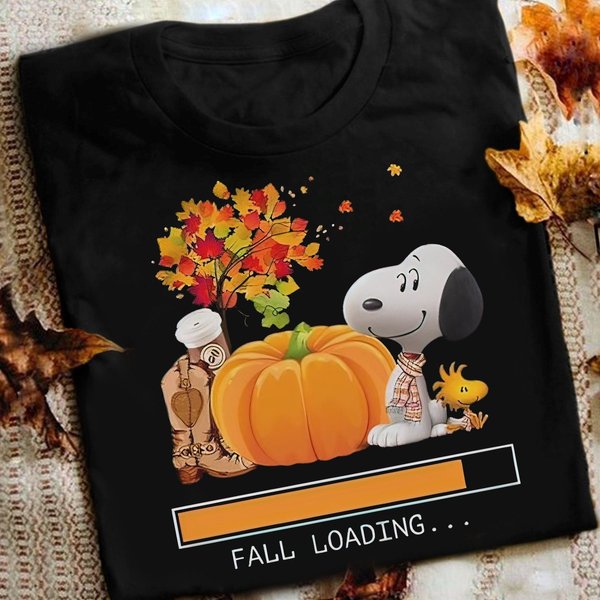 Snoopy Fall Loading Shirt-image