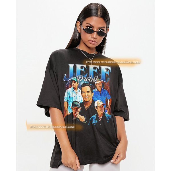 Jeff Probst Vintage Unisex Shirt, Vintage Jeff Probst Tshirt Gift For Him And Her