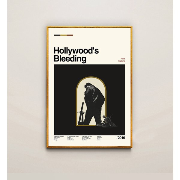 Hollywoods Bleeding Movie, Post Malone - Movie Poster-image