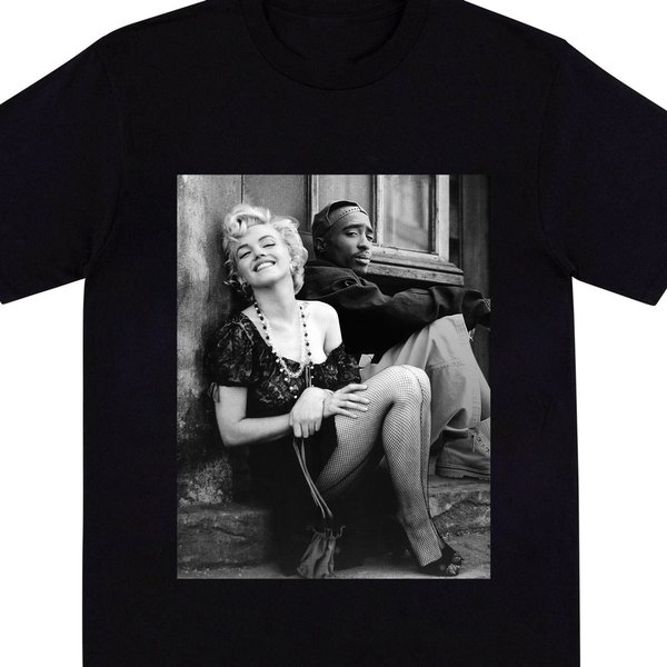 Tupac Marilyn Monroe Hiphop Legend T-Shirt-image