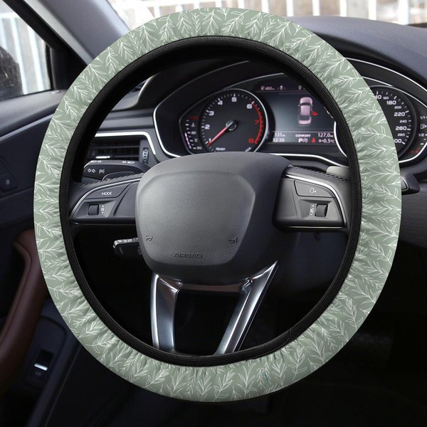 Green Steering Wheel Cover