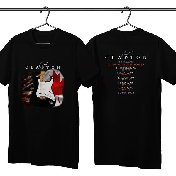 Eric Clapton 2023 Tour Fan Shirt-image