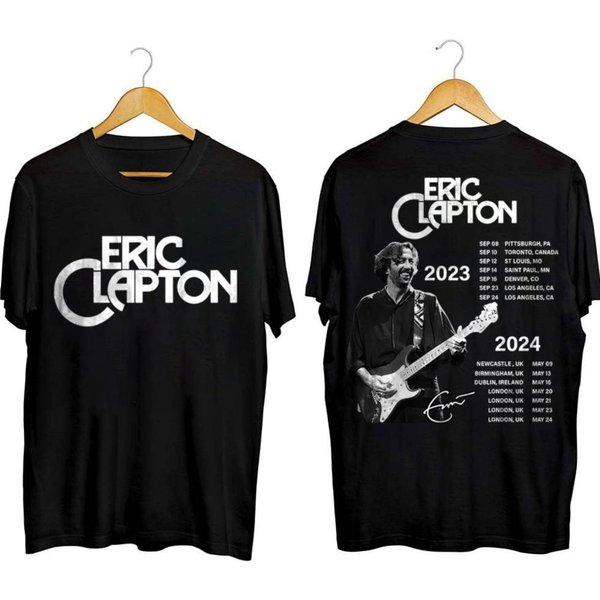Eric Clapton 2023 Tour Fan T-Shirt-image