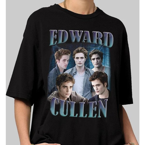 Edward Cullen Unisex Classic Graphic T-Shirt, Edward Cullen Halloween Shirt-image