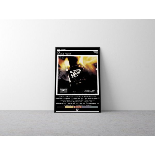 D12 Devil's Night Music Poster-image