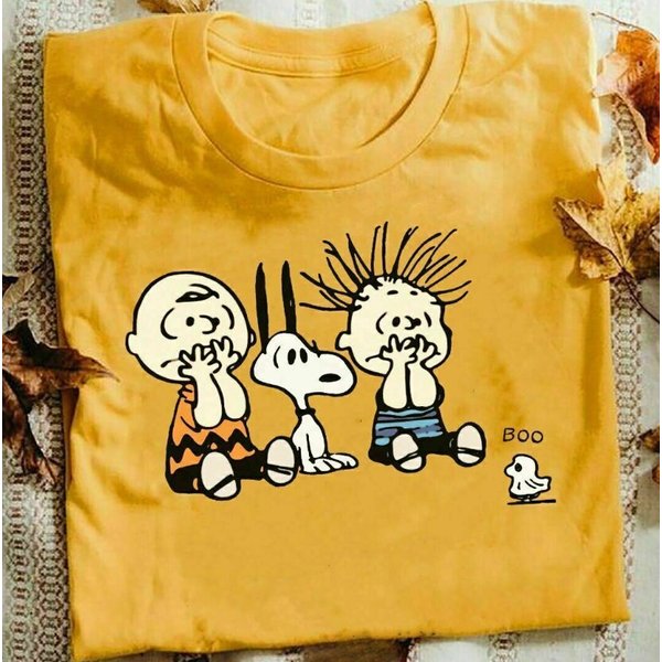 Boo Snoopy Halloween T Shirt Gift Halloween Family T Shirt-image