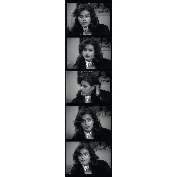 Gia Carangi Model Interview Premium Matte Vertical Poster-image