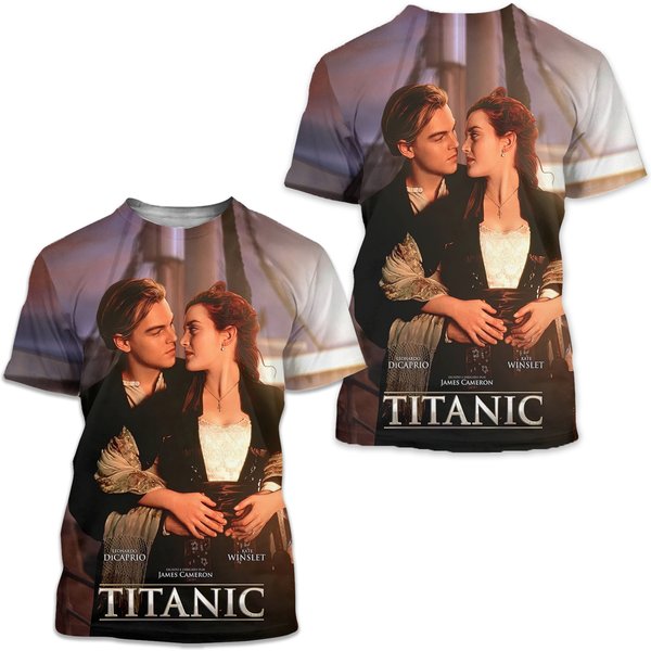 26Th Anniversary Titanic Movie 3D T-Shirt-image