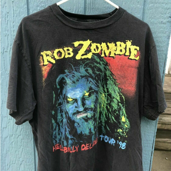 Vintage Rob Zombie Hellbilly Tour 98 T-Shirt-image