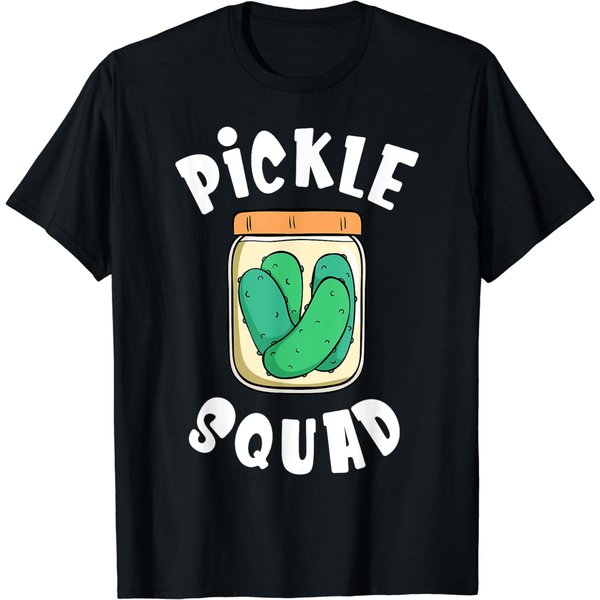 Dill Pickle Squad Cucumber Design - Pickle Squad T-shirt