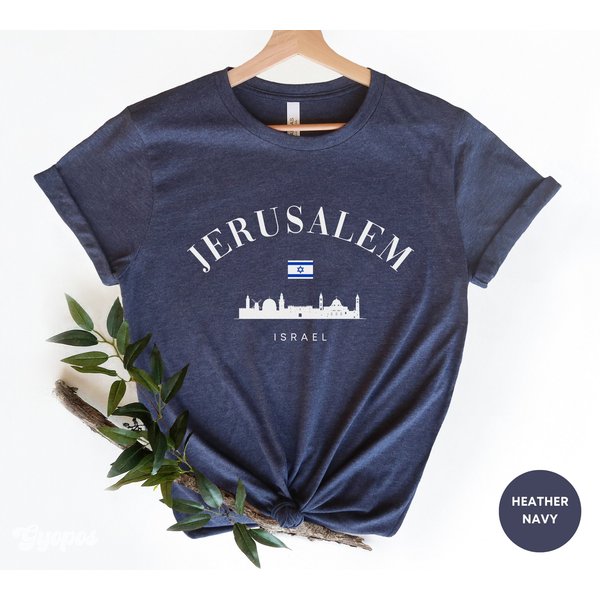 Vintage Jerusalem T-shirt And Sweatshirt