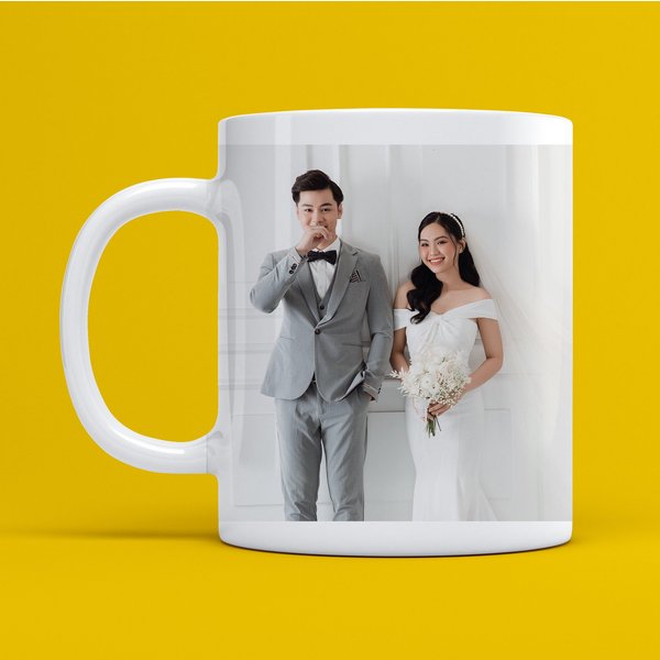 Personalized Photo Coffee Mug Birthday Gift, Custom Mug Gift For Mom, Anniversary Gift For Her/him