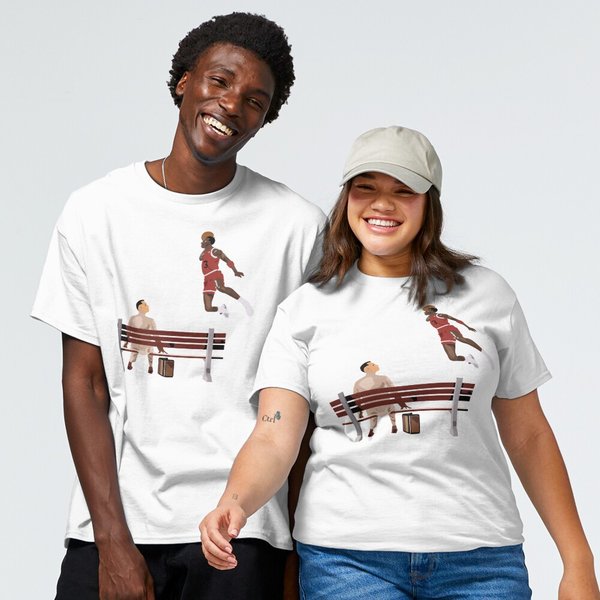 Forest Gump & Michael Jordan Classic T-Shirt-image