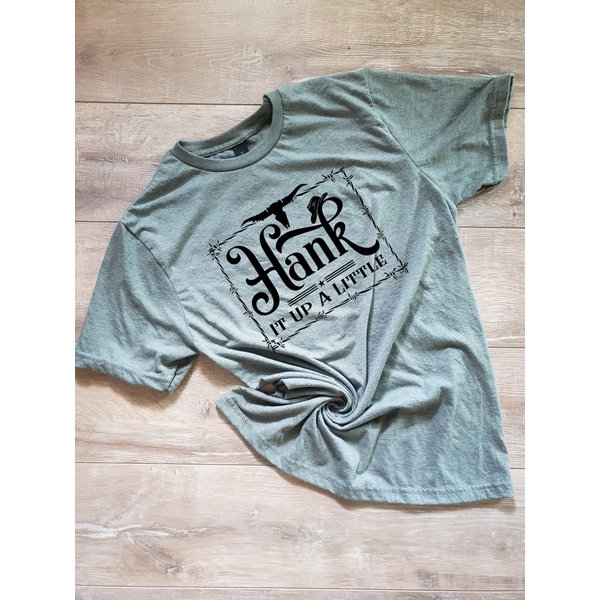 Hank It Up A Little T-Shirt, Country Music Shirt, Hank Williams Shirt, Western Shirt-image