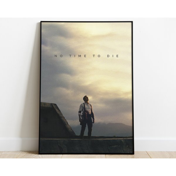 No Time To Die Bond Movie Poster-image