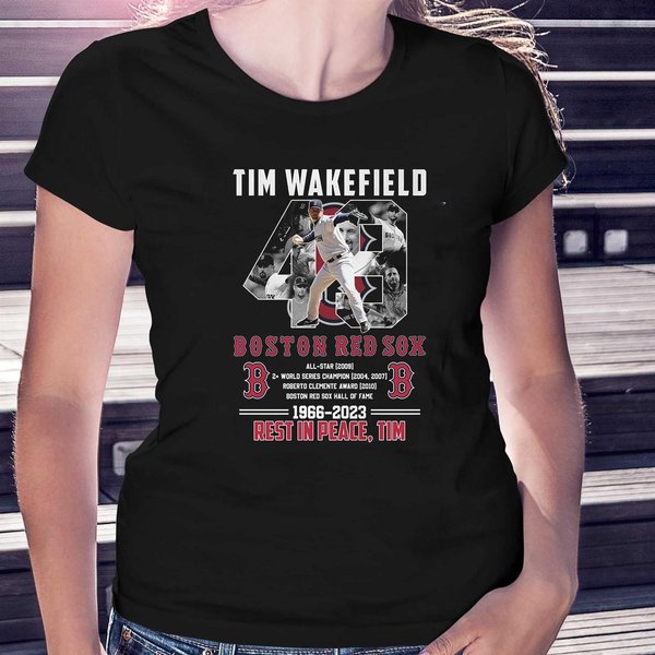 Rip Tim Wakefield 49 Legend 2023 T-Shirt-image