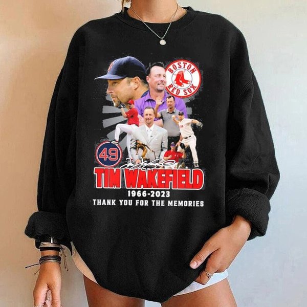Rip Tim Wakefield 1966 - 2023 Sweatshirt, Thank You Shirt, Sports Legend Sweatshirt-image