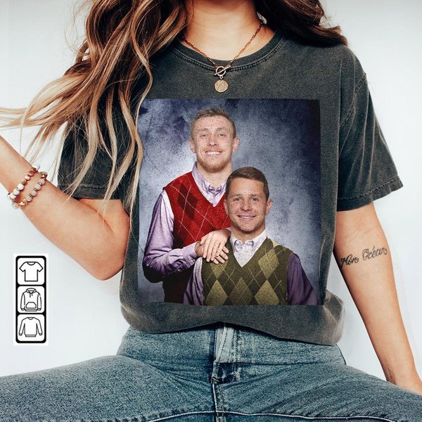 Brock Purdy George Kittle San Francisco Football Shirt, 49Er Step Bros Shirt-image