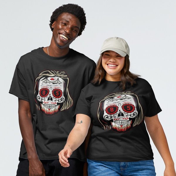 George Kittle Sugar Skull Classic T-Shirt-image