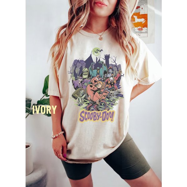 Vintage Scooby Doo Shirt, Scooby Doo Halloween Shirt, Halloween Shirt-image
