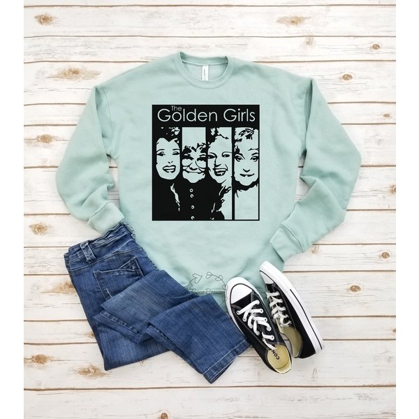 Stay Golden Sweatshirt - Perfect Gift For Golden Girls Fans-image