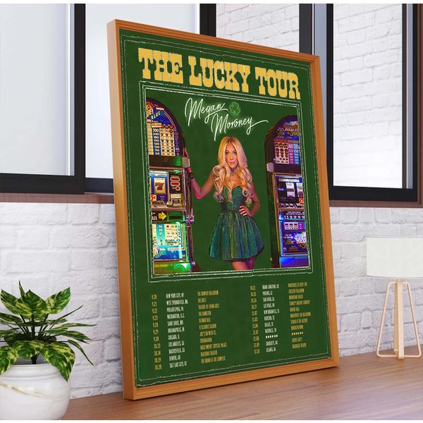 Megan Moroney The Lucky Tour 2023 Poster-image