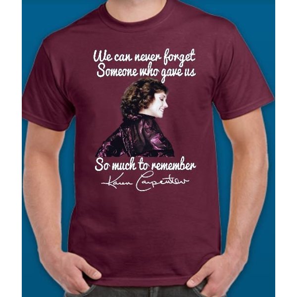 Karen Carpenter Never Forget Short Sleeve T Shirt-image