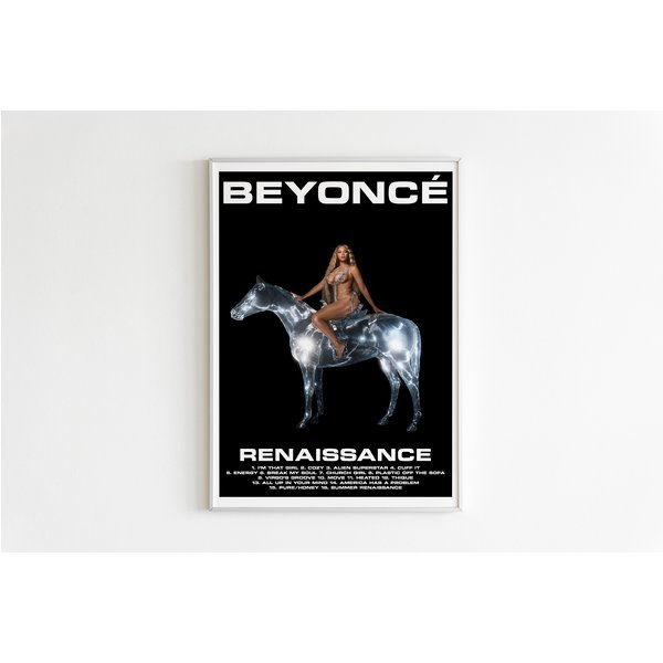 Beyonce Poster, Renaissance Poster, Album Cover Poster-image