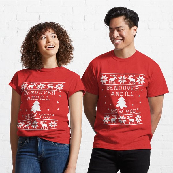 Bend Over And I'll Show You T-Shirt-image
