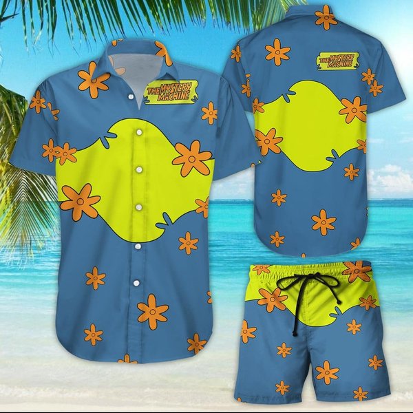 The Mystery Machine Hawaiian Aloha Hawaiian Shirt-image
