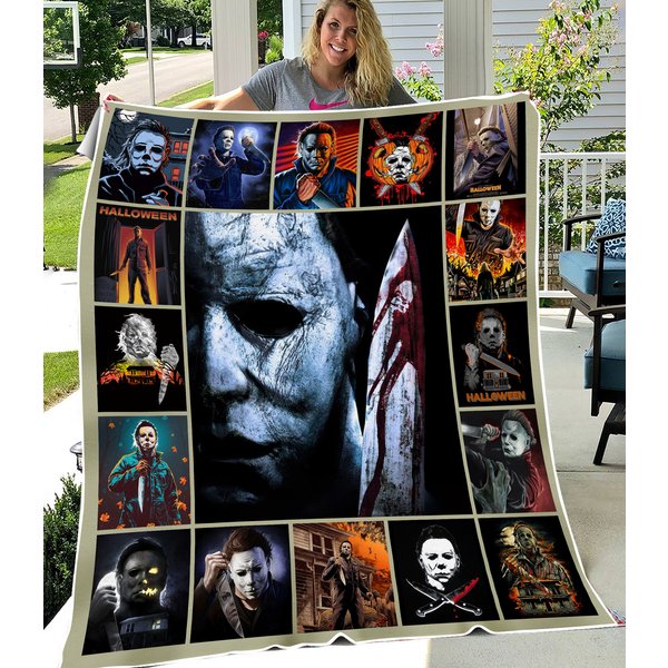 Michael Myers Halloween Horror Movie Fleece Blanket-image