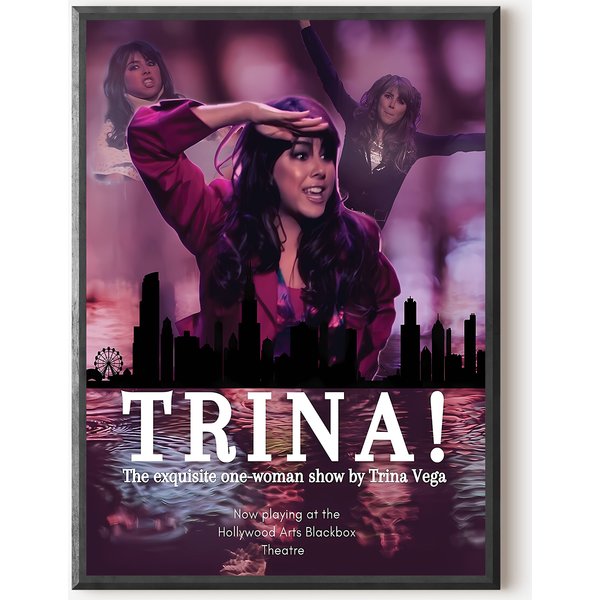 Trina Vega Victorious Chicago Flyer Poster Premium Matte Vertical Poster-image